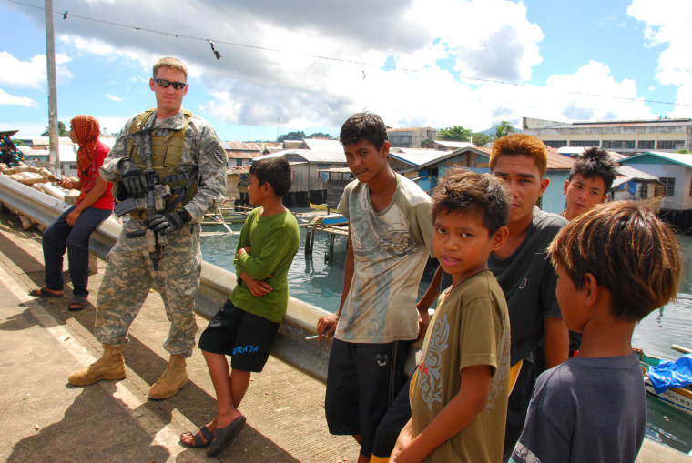 Many Filipinos welcome the presence of U.S. troops.